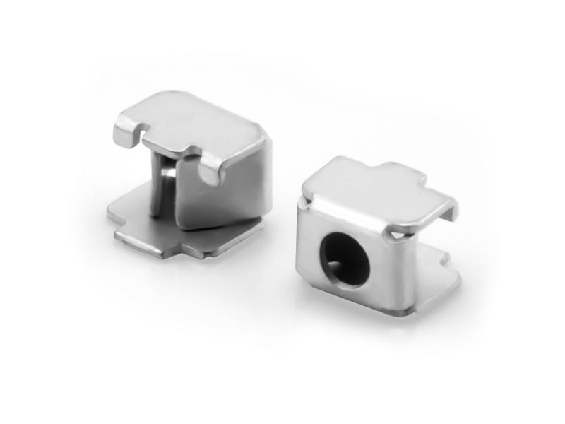 J0002 Side Entry Metal Female Connector